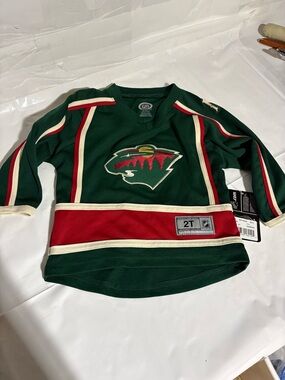 Minnesota Wild Hockey Jersey with Team Crest